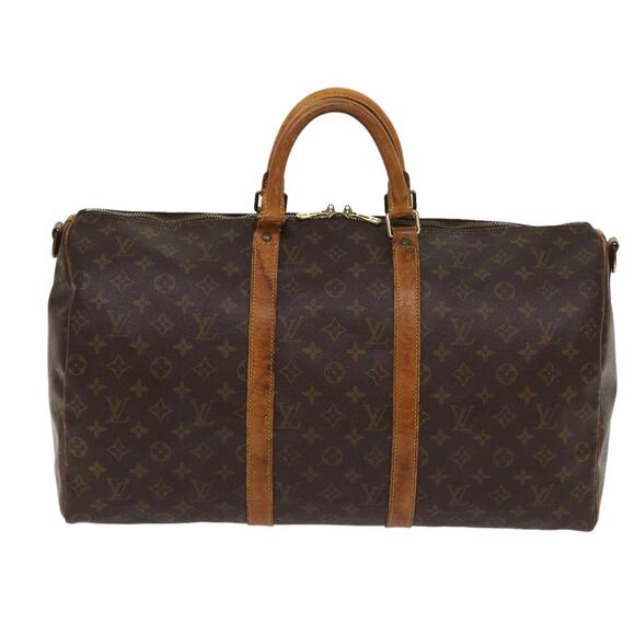 LOUIS VUITTON Monogram Keepall Bandouliere 50 Boston Bag M41416 - Picture 13 of 16